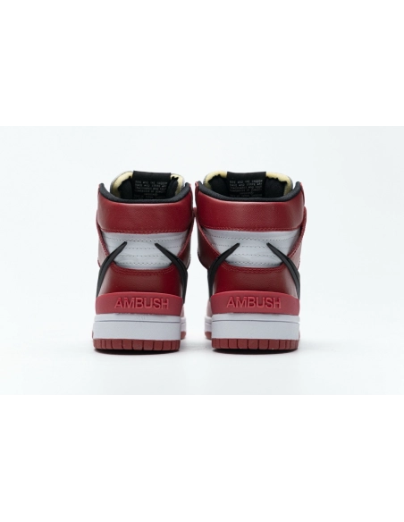 Nike SB Dunk High Ambush Varsity Red Black White DD1398-300