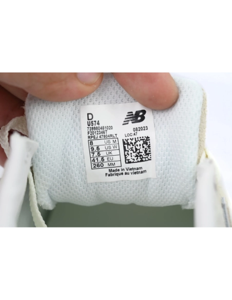 New Balance 574 Legacy Ash Cream Distressed U574L-GRS