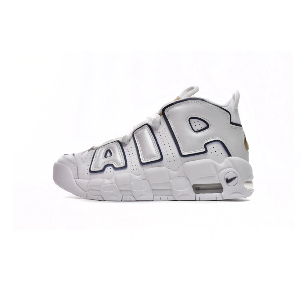 Nike Air More Uptempo White Midnight Navy 415082-109