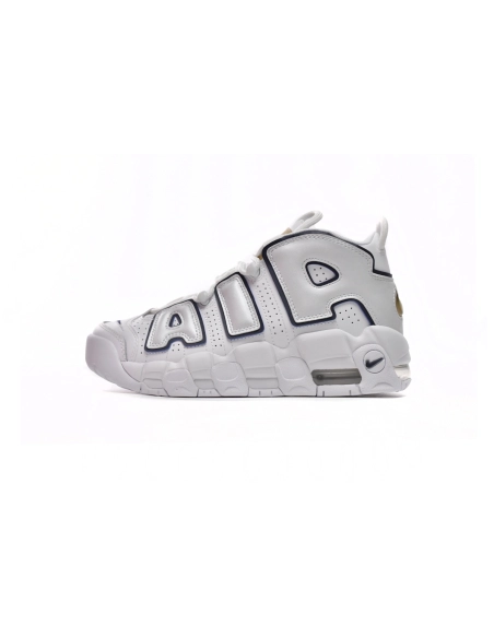 Nike Air More Uptempo White Midnight Navy 415082-109