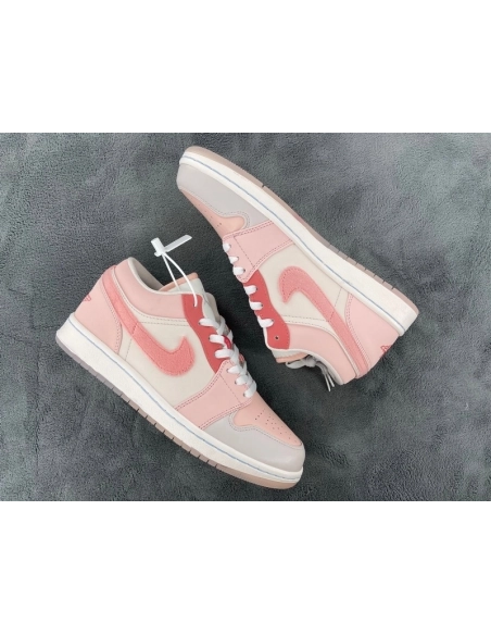 Air Jordan 1 Low SE Mighty Swooshers Pink DM5443-666