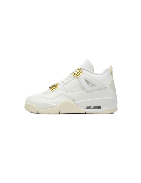 (Special Offer)Air Jordan 4 Retro Metallic Gold AQ9129-170