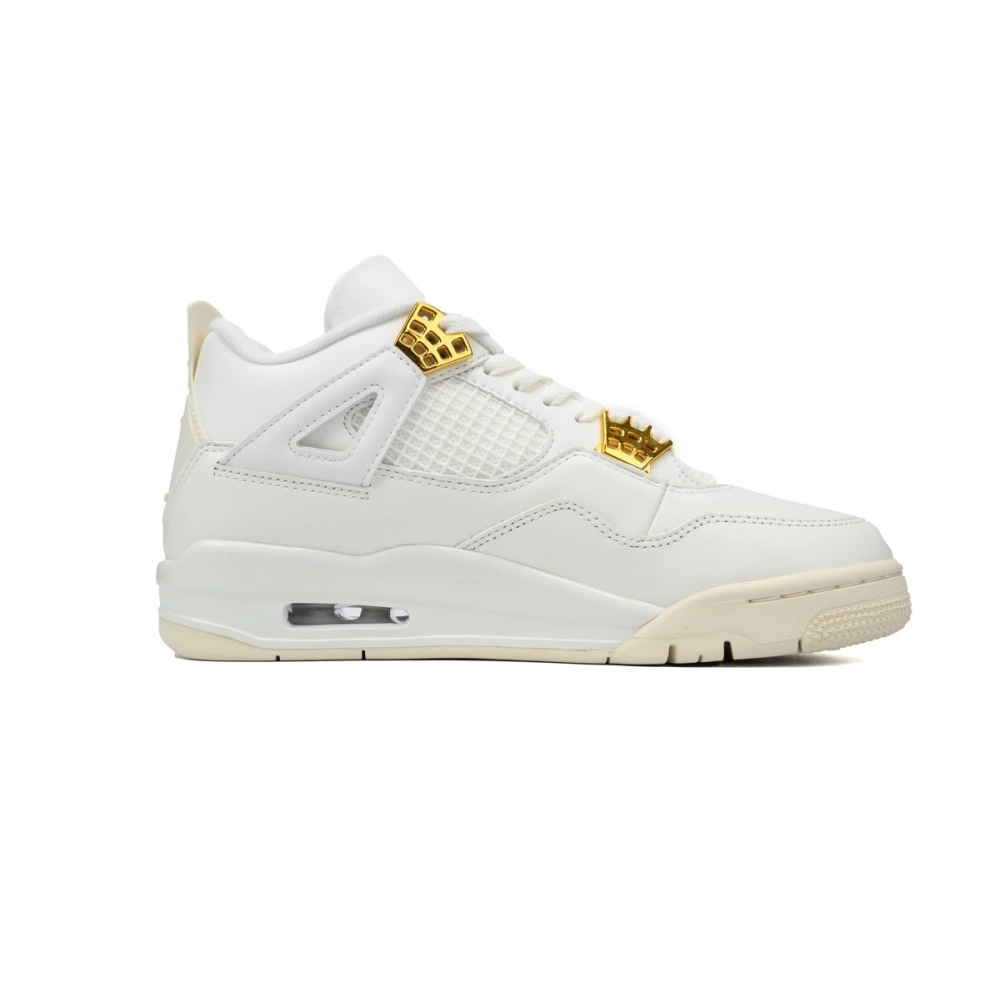 (Special Offer)Air Jordan 4 Retro Metallic Gold AQ9129-170