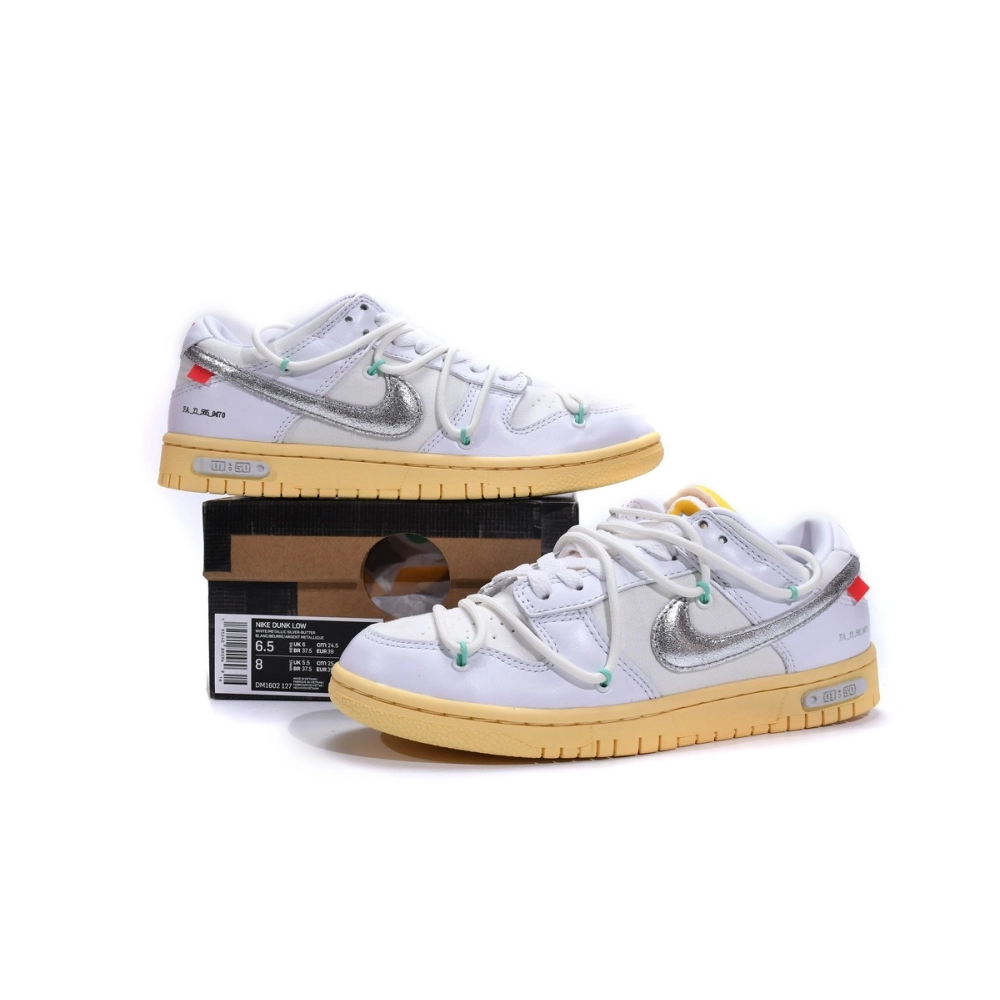 Nike Dunk Low Off-White Lot 1 DM1602-127