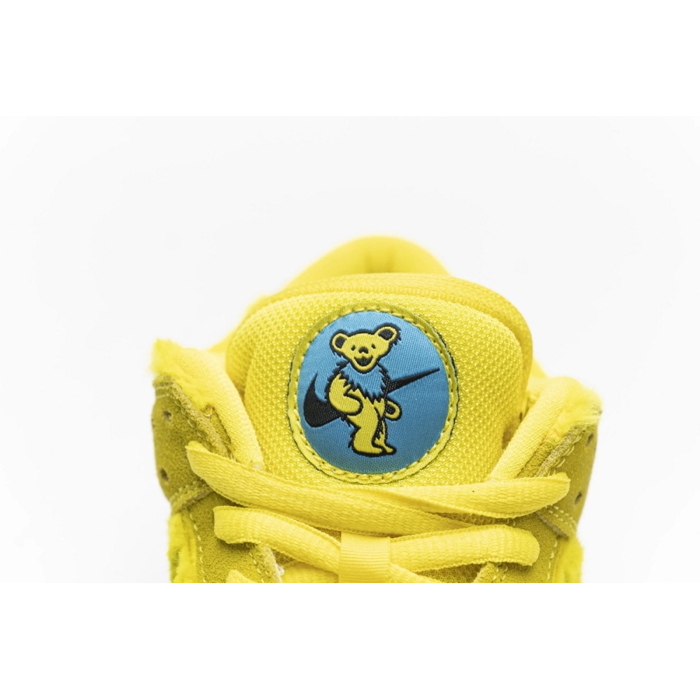 Nike Dunk SB Low Grateful Dead Bears Opti Yellow CJ5378-700