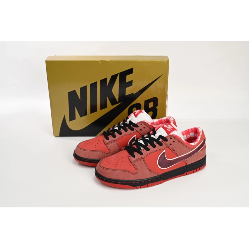 Nike SB Dunk Low Concepts Red Lobster 313170-661