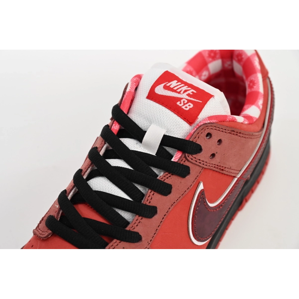 Nike SB Dunk Low Concepts Red Lobster 313170-661