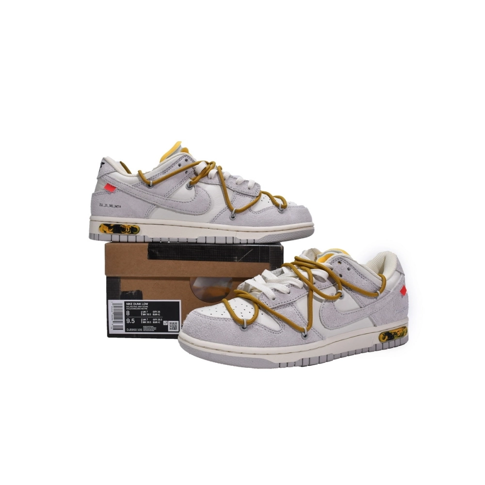 Nike Dunk Low Off-White Lot 37 DJ0950-105