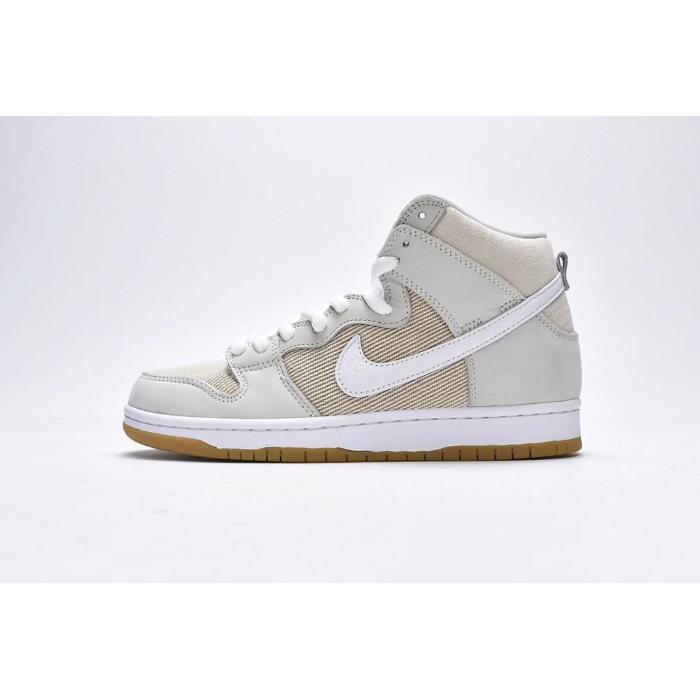 Nike SB Dunk High Pro ISO Orange Label Unbleached Natural DA9626-100