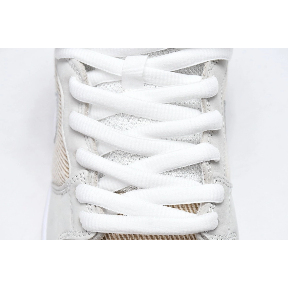 Nike SB Dunk High Pro ISO Orange Label Unbleached Natural DA9626-100