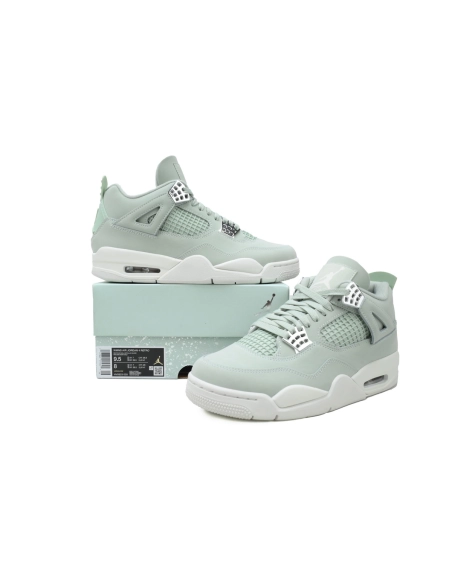 (Special Offer)Air Jordan 4 Retro Seafoam Sail HV0823-003