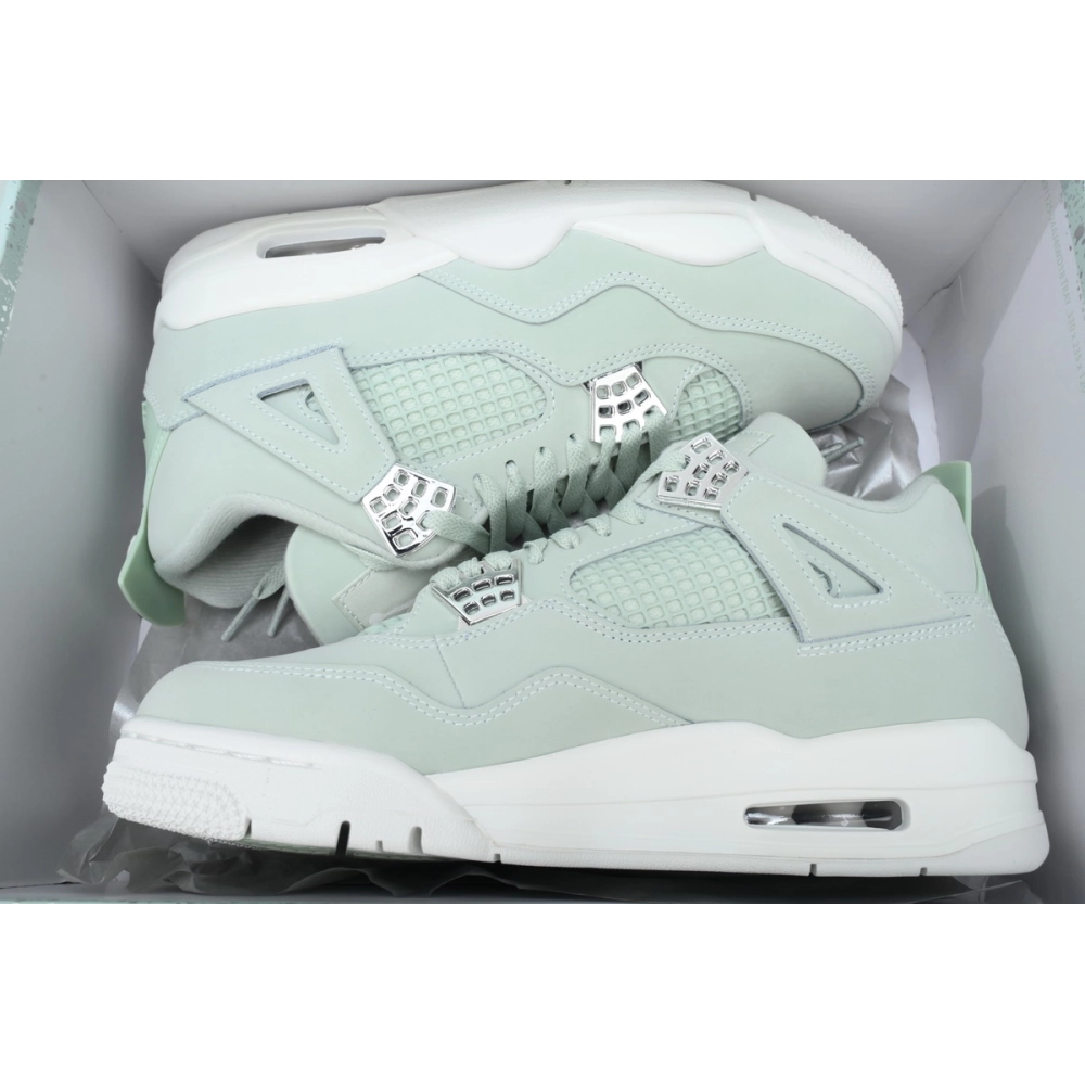 (Special Offer)Air Jordan 4 Retro Seafoam Sail HV0823-003