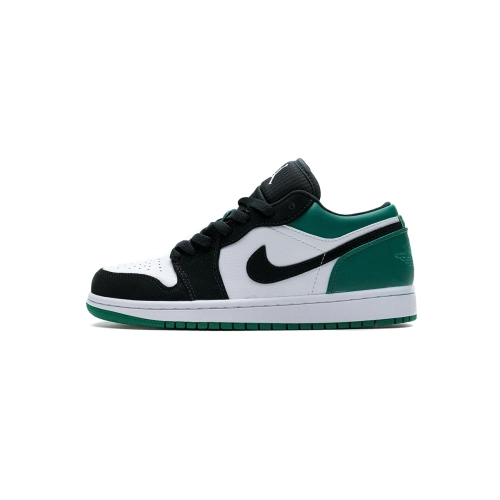 Air Jordan 1 Low White Black Mystic Green 553558-113