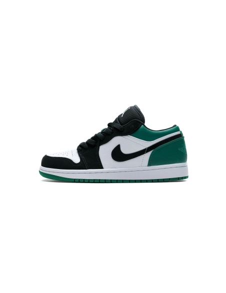 Air Jordan 1 Low White Black Mystic Green 553558-113