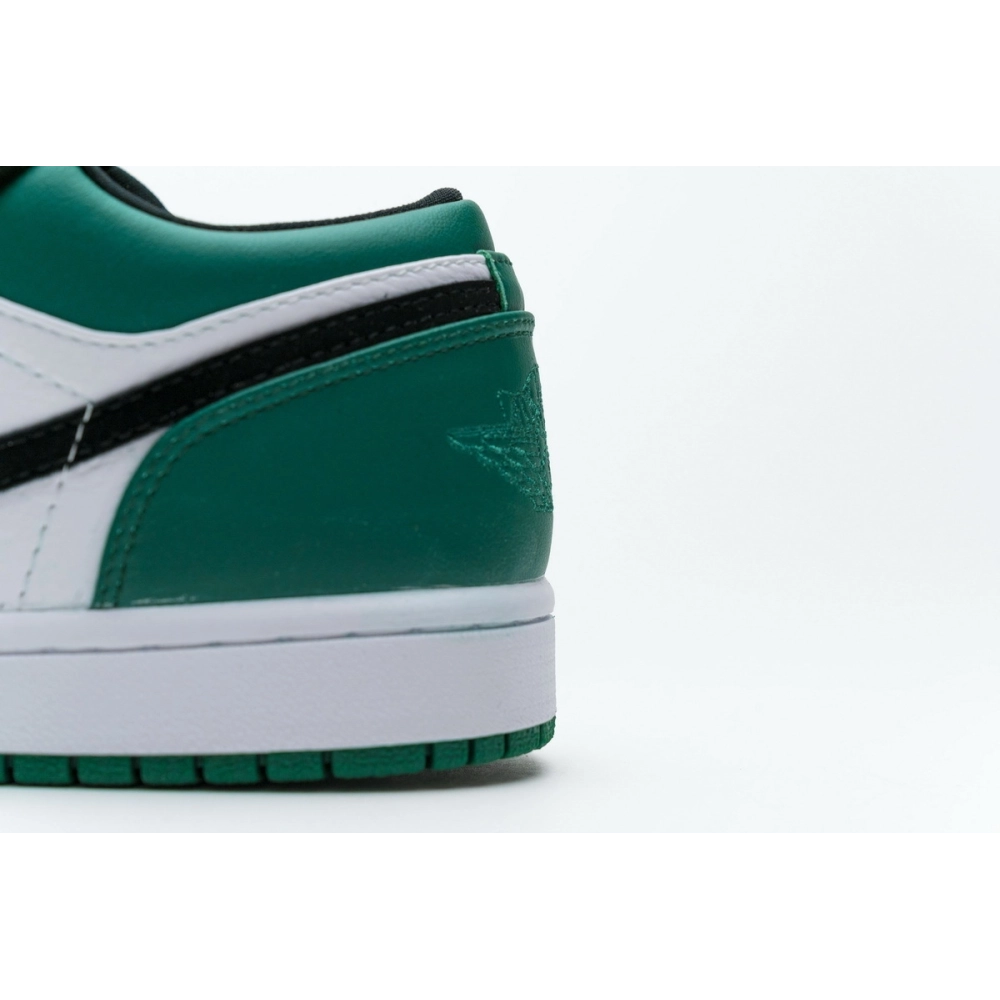 Air Jordan 1 Low White Black Mystic Green 553558-113