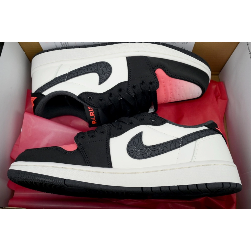 Air Jordan 1 Low x Paris Saint-Germain OG Sail Pink Oxford HF8828-100