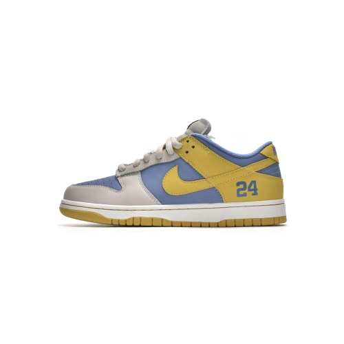 Nike Dunk Low Kobe Navy Blue White Yellow LF2428-002