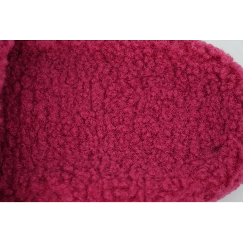 Balenciaga Cities Paris Furry Slide Bright Red