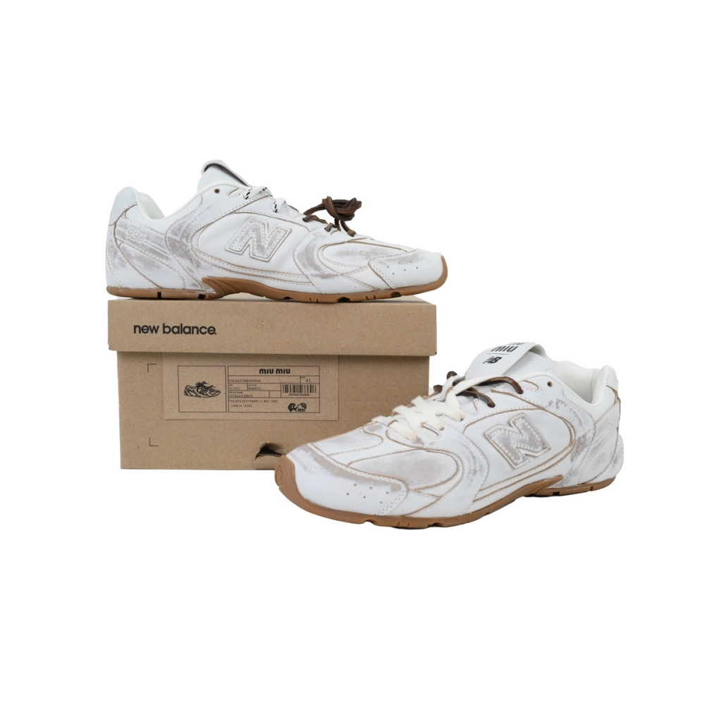New Balance 530 x Miu Miu SL White Gum 5E165E 3F33 F0009 13 99F D005