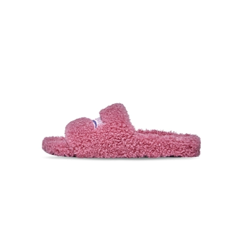Balenciaga Furry Slide Dark Pink 654261W2DO15596