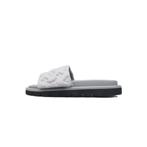 Louis Vuitton Pool Pillow Flat Comfort Mules Grey