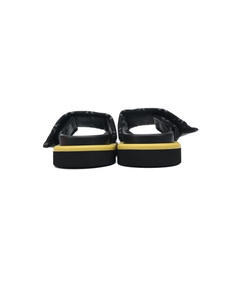 Louis Vuitton Pool Pillow Flat Comfort Mules Denim Yellow Label