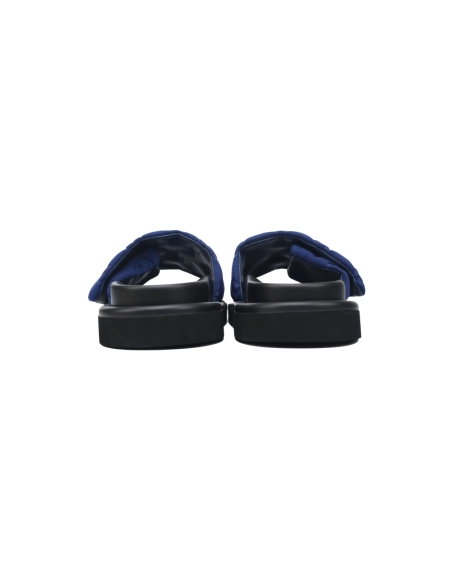 Louis Vuitton Pool Pillow Flat Comfort Mules Navy Blue