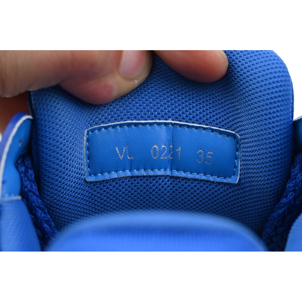 Louis Vuitton Trainer Maxi Blue Swarovksi Crystals