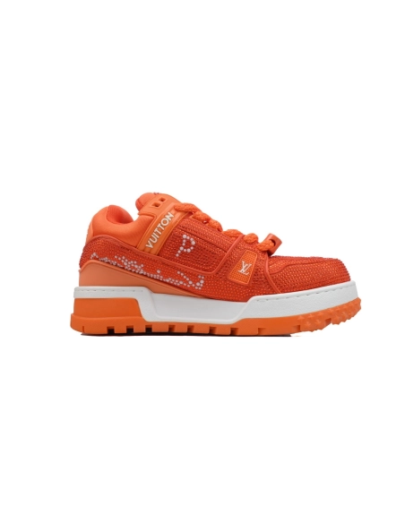 Louis Vuitton Trainer Maxi Orange Swarovksi Crystals