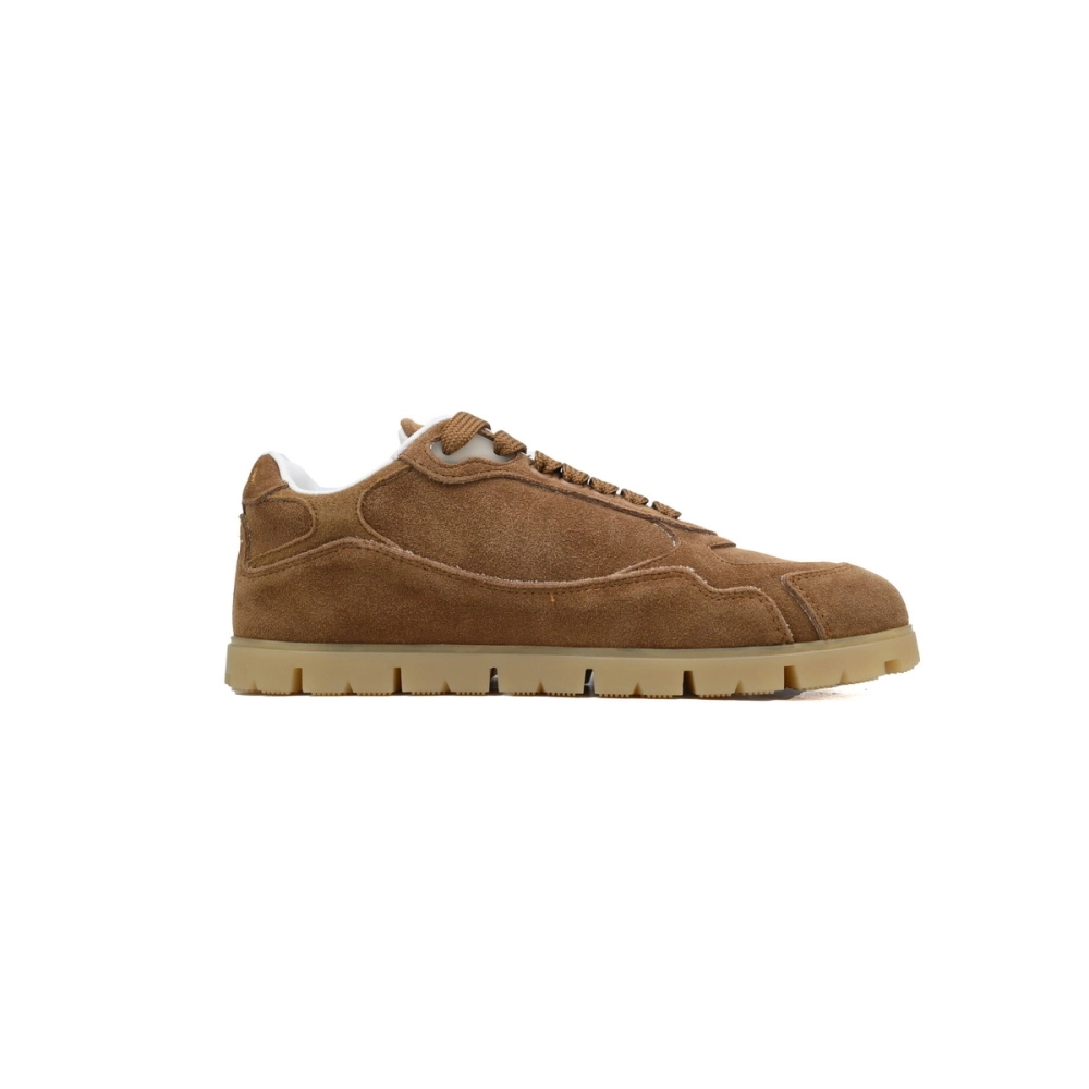 Prada Trail Suede Sneakers Brown