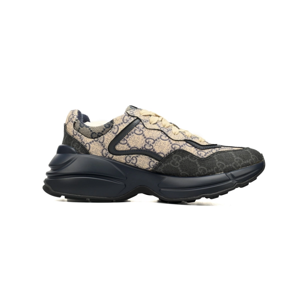 Gucci Rython GG Grey Navy 692909 UIQ20 1060