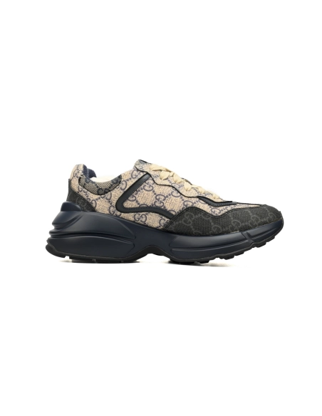 Gucci Rython GG Grey Navy 692909 UIQ20 1060