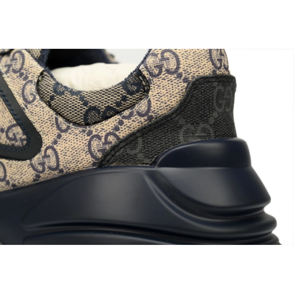 Gucci Rython GG Grey Navy 692909 UIQ20 1060