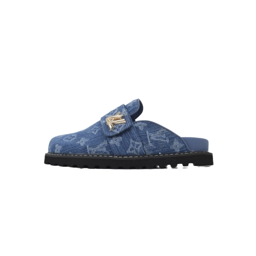 Louis Vuitton LV Cosy Comfort Mule Blue 1AGVOQ