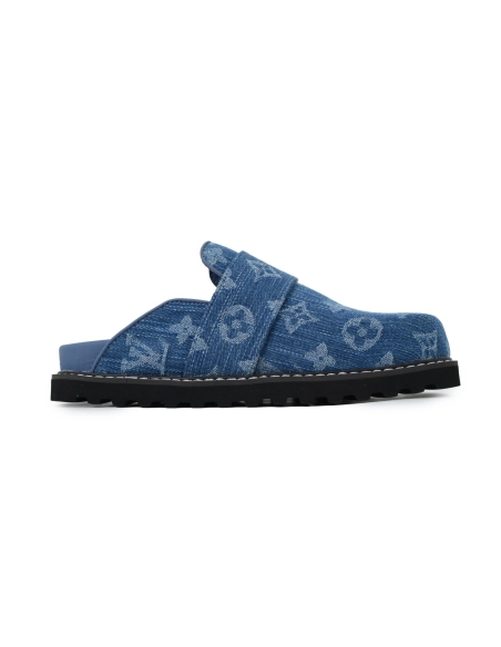 Louis Vuitton LV Cosy Comfort Mule Blue 1AGVOQ