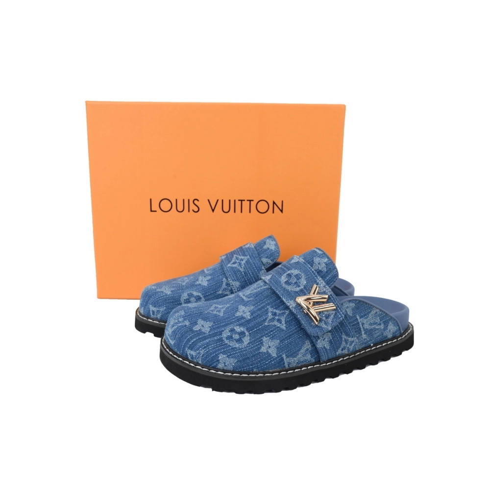Louis Vuitton LV Cosy Comfort Mule Blue 1AGVOQ