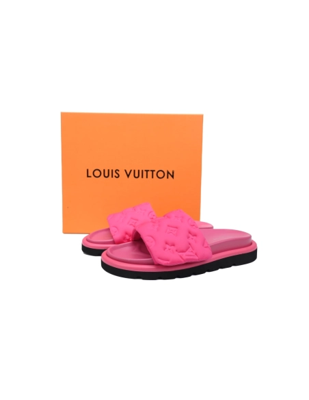 Louis Vuitton Pool Pillow Flat Comfort Mules Pink