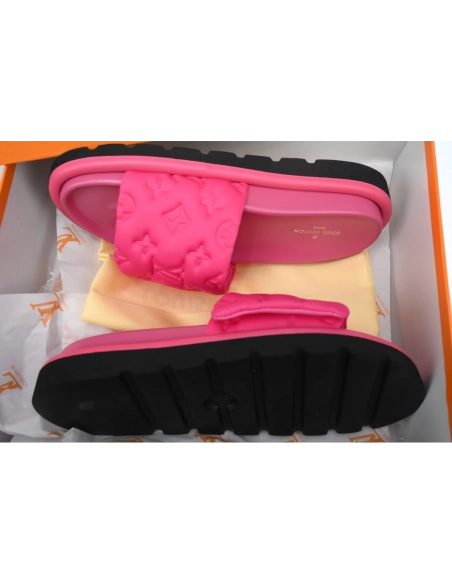 Louis Vuitton Pool Pillow Flat Comfort Mules Pink