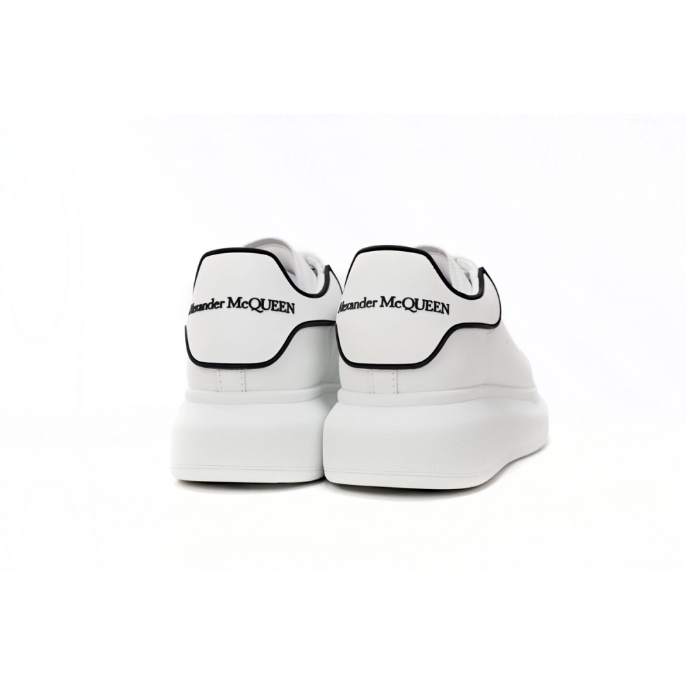 Alexander McQueen Oversized White Black 621056WHXMT9074