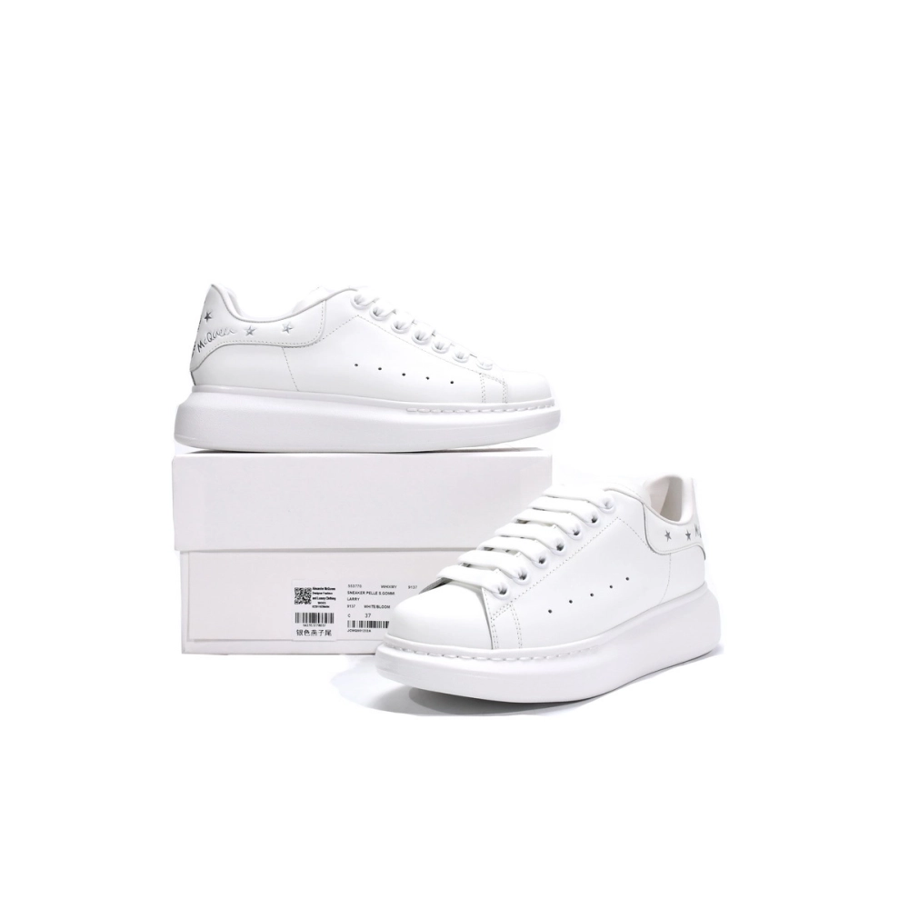 Alexander McQueen Oversized Silver Phoenix Tail Color