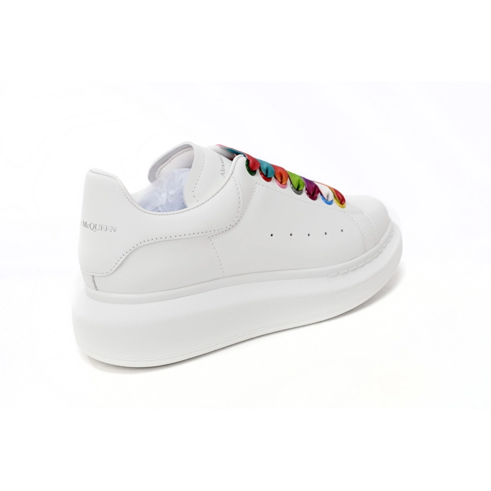 Alexander McQueen Oversized White Rainbow 553770WHX9P9035