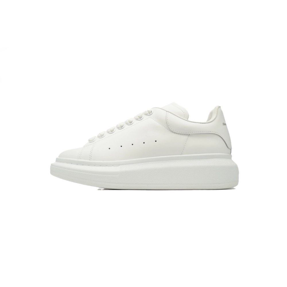 Alexander McQueen Oversized Leather Sneaker White 21295691