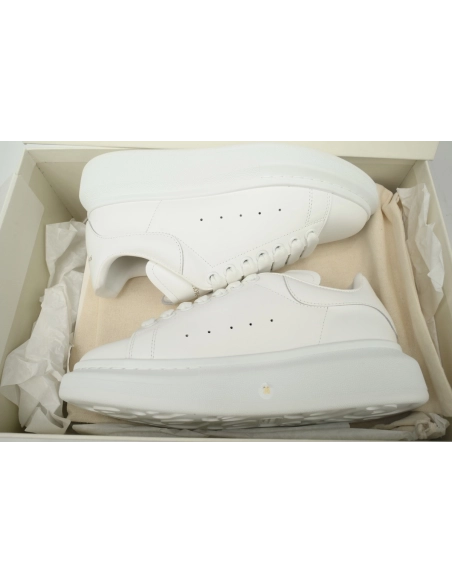 Alexander McQueen Oversized Leather Sneaker White 21295691