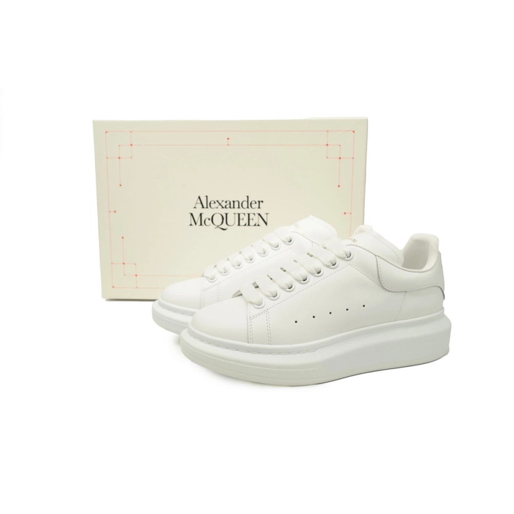 Alexander McQueen Oversized Leather Sneaker White 21295691