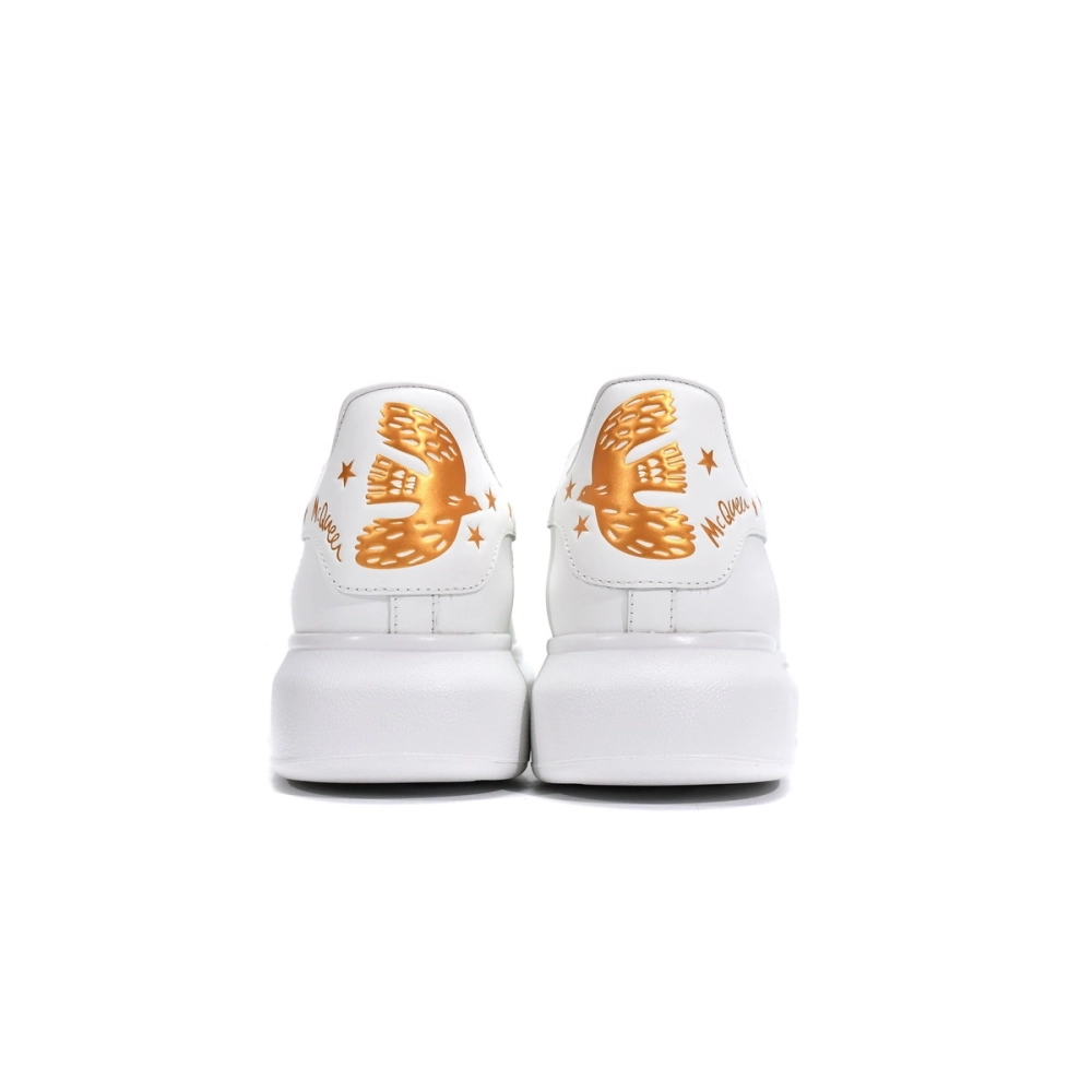 Alexander McQueen Oversized Golden Phoenix Tail Color