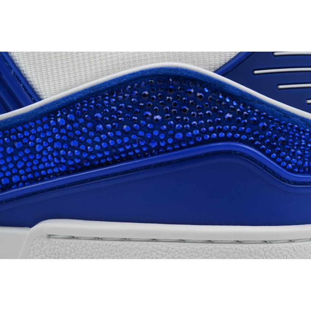 Louis Vuitton Trainer Dark Blue Rhinestone 1AC5AJ