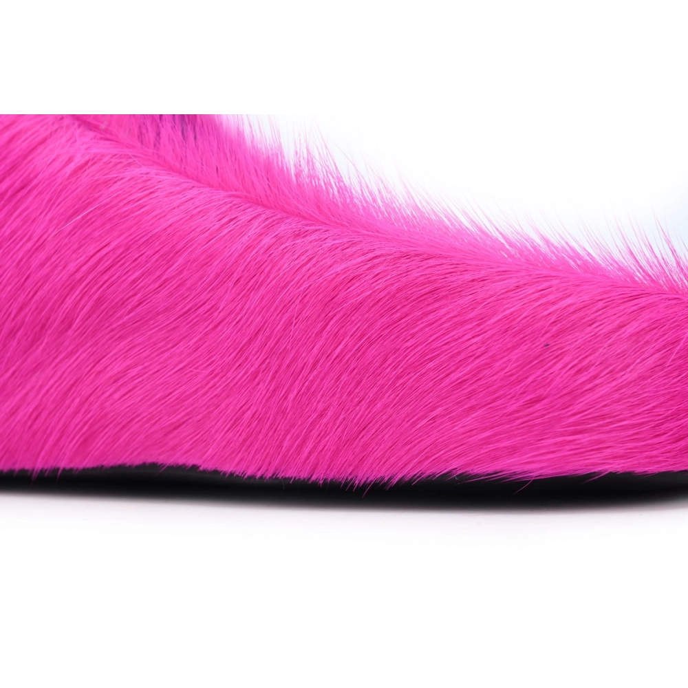 Marni Long-hair Calfskin Fussbett Sabot Fuchsia SBMR000600P412200C57