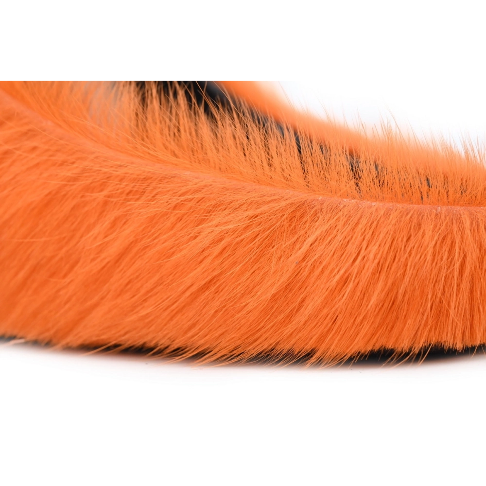 Marni Long-hair Calfskin Fussbett Sabot Orange