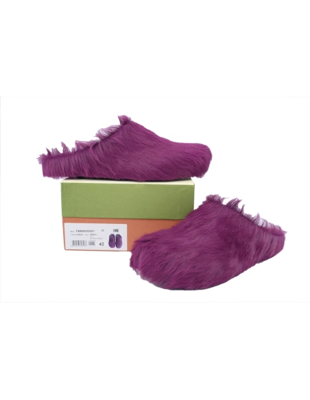 Marni Long-hair Calfskin Wine Red SBMS004601P412200C68