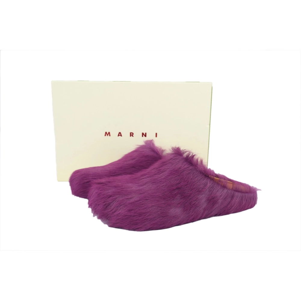 Marni Long-hair Calfskin Wine Red SBMS004601P412200C68